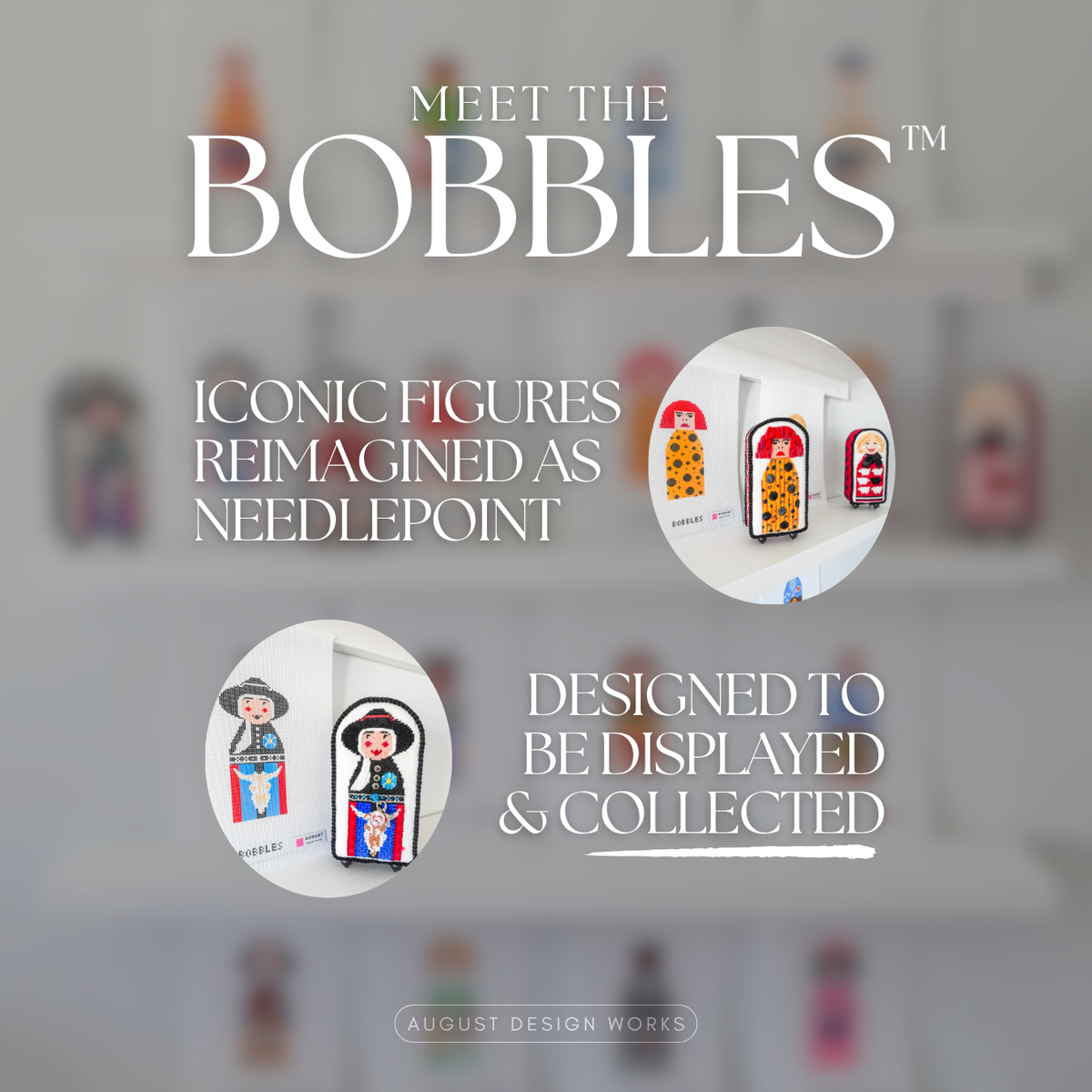 Mandela Bobble - Needlepoint Canvas (Wholesale)