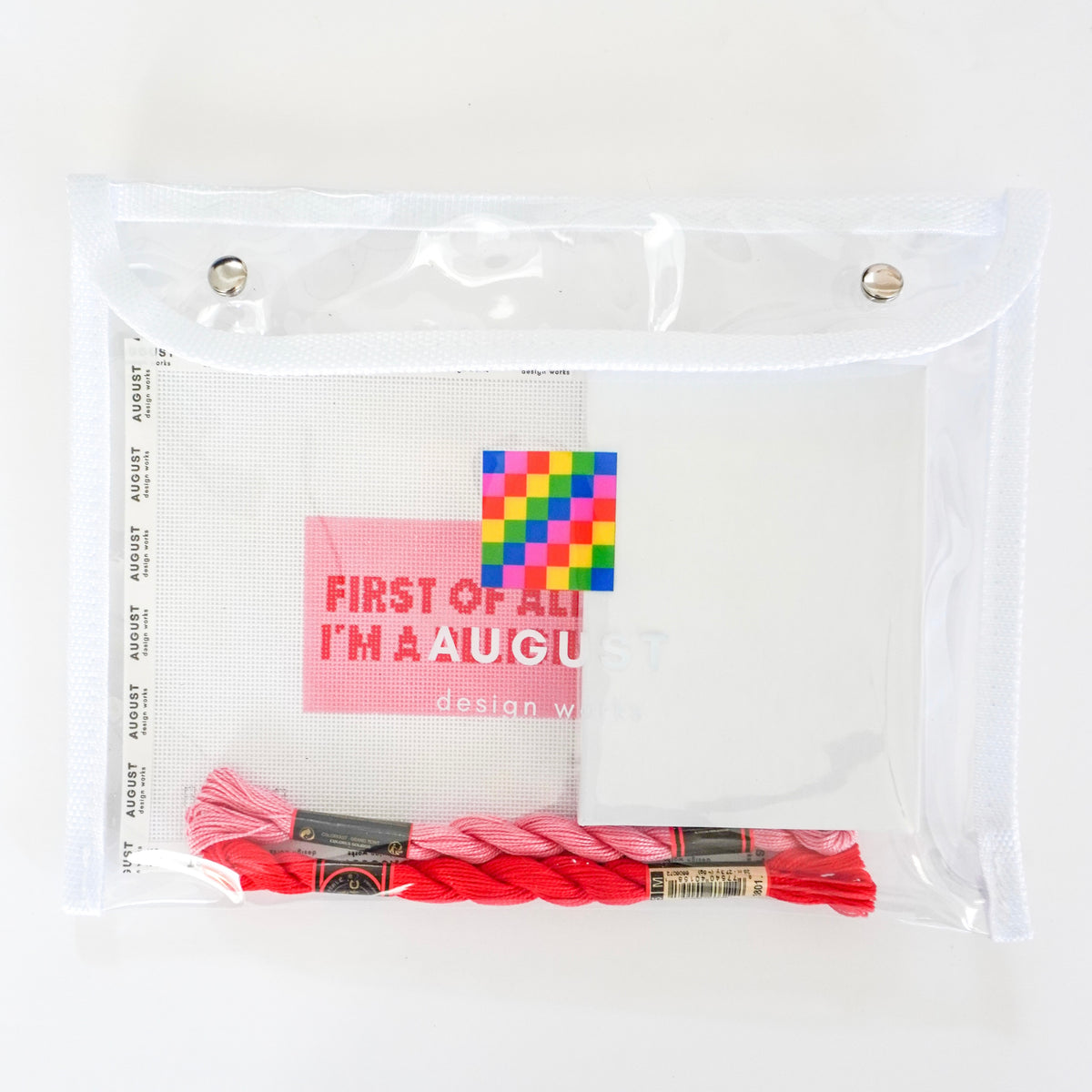 First of All I'm A Delight - Needlepoint Paperweight Kit