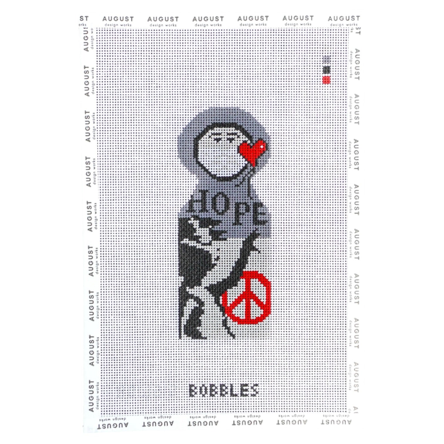 Banksy Bobble - Needlepoint Canvas (Wholesale)