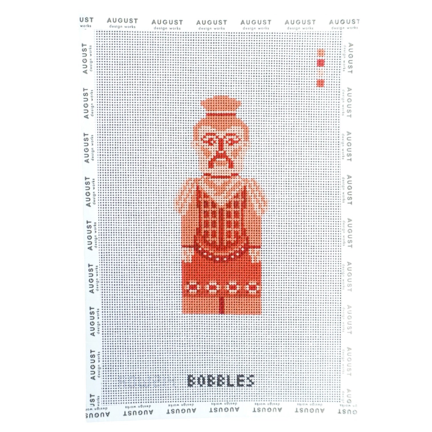 Terracotta Army Bobble - Needlepoint Canvas