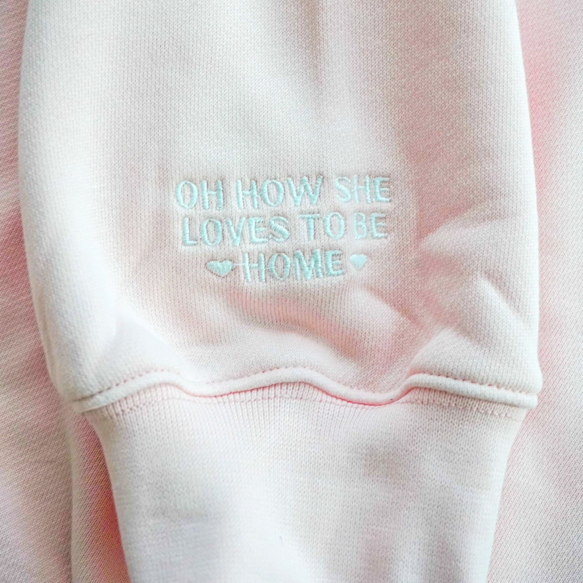 Oh How She Loves To Be Home™ - Mockneck Sweatshirt