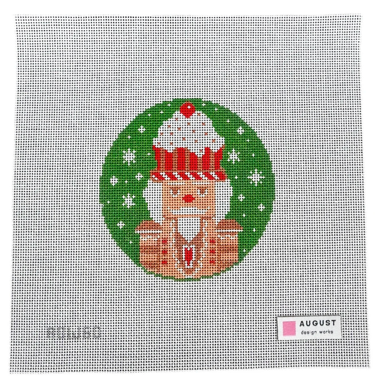 Gingerbread Nutcracker - Needlepoint Canvas