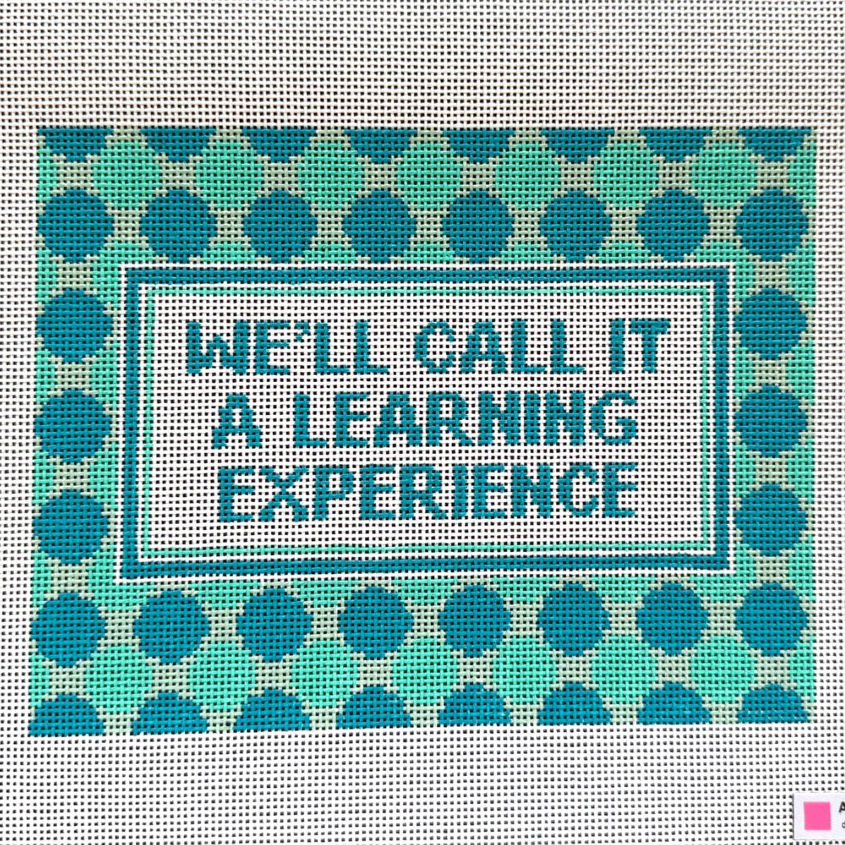 We'll Call It A Learning Experience - Needlepoint Canvas (Wholesale)