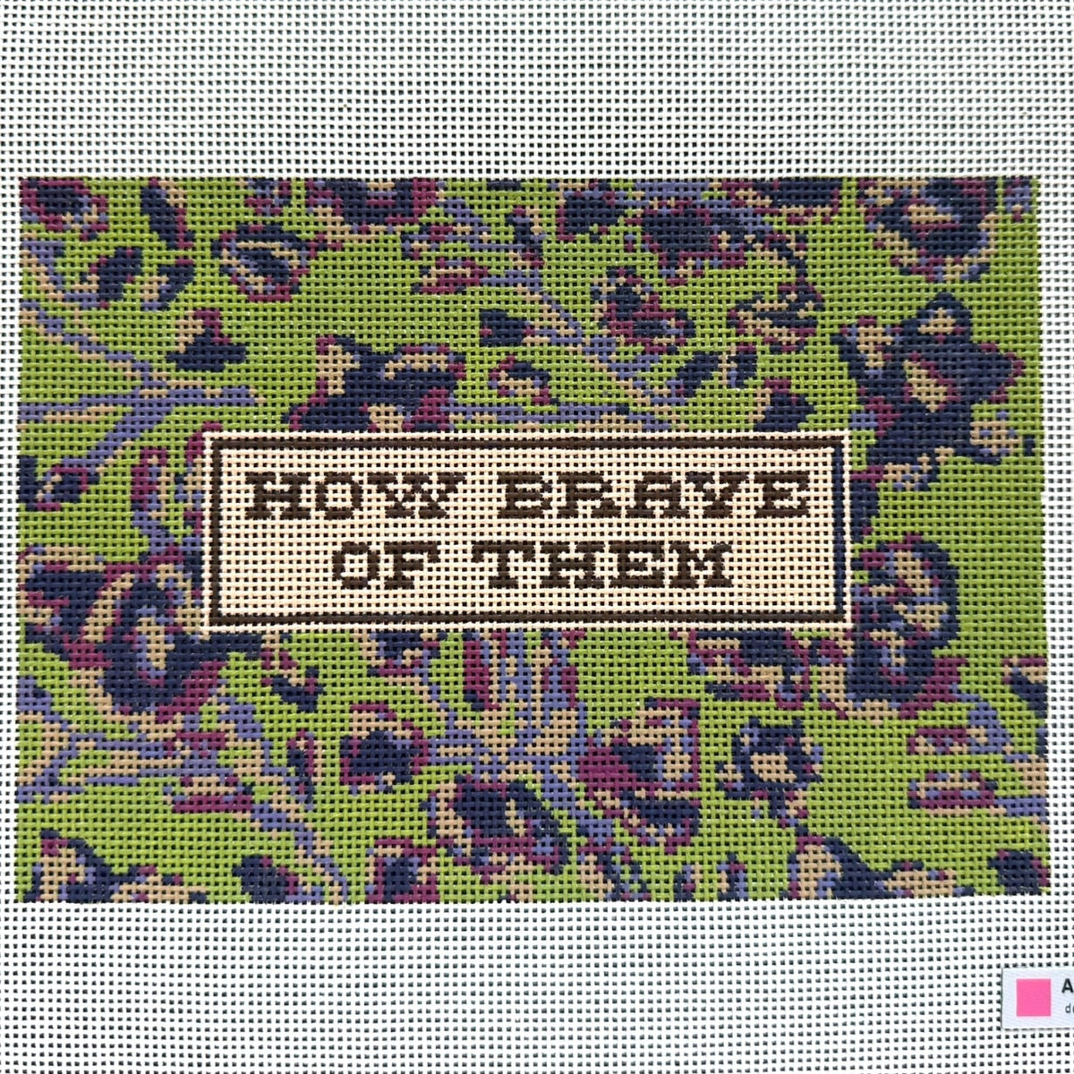 How Brave of Them - Needlepoint Canvas (Wholesale)