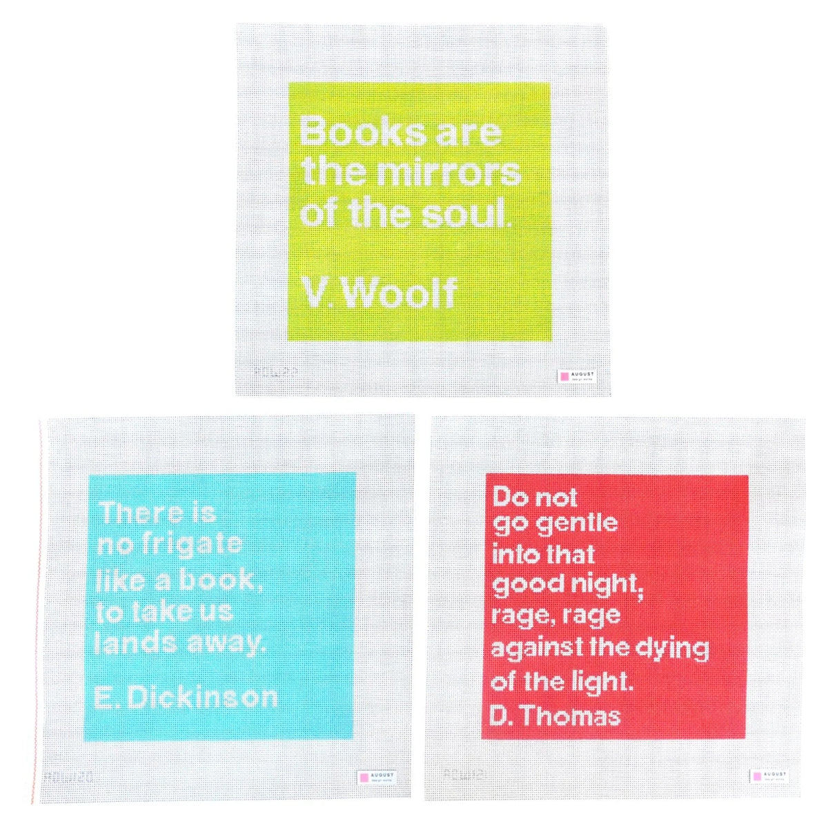 Mirrors of the Soul - Library Series - Needlepoint Canvas (Wholesale)
