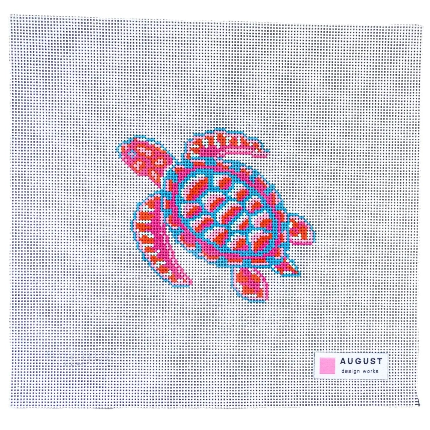 Sea Turtle - Needlepoint Canvas