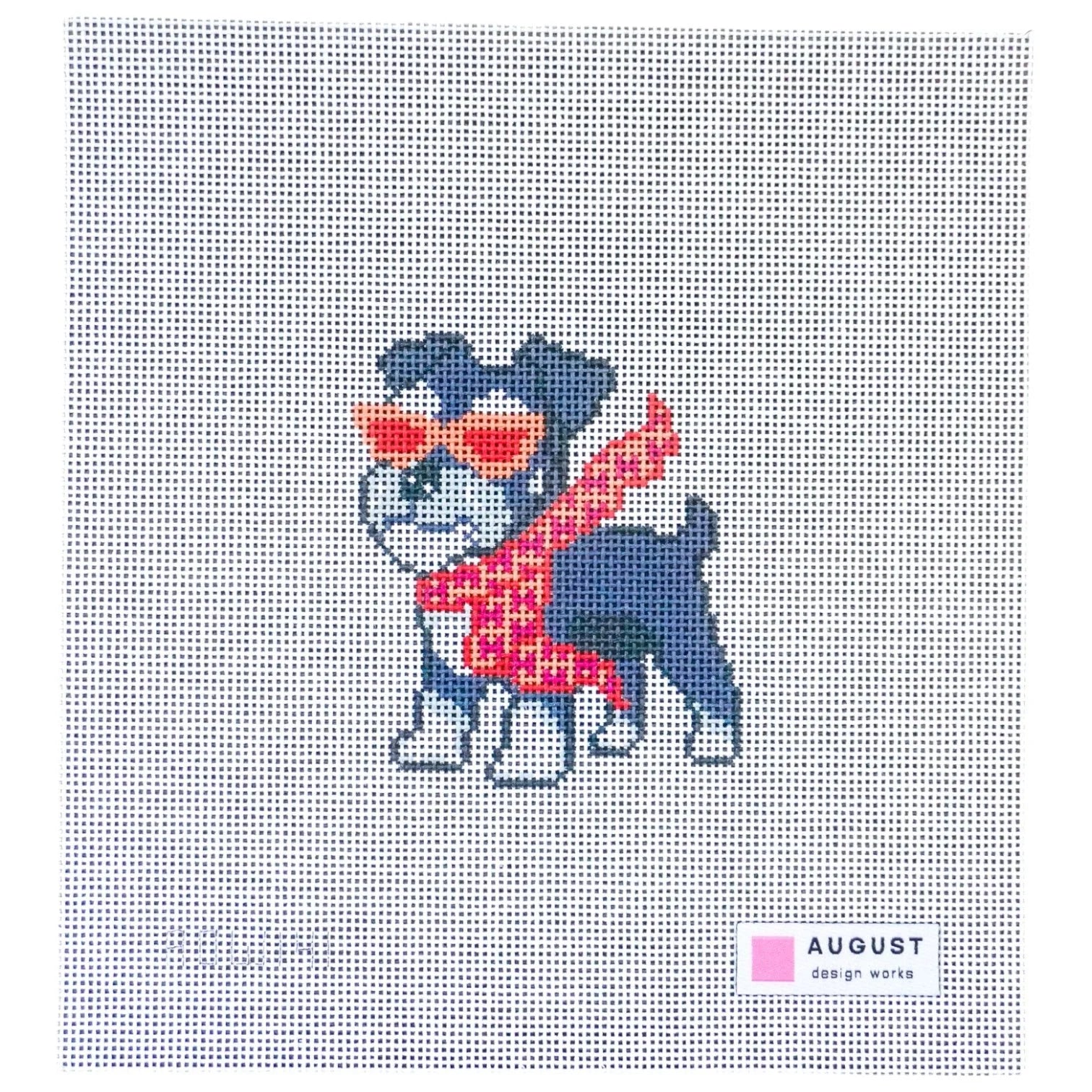 Bougie Schnauzer - Needlepoint Canvas (Wholesale)