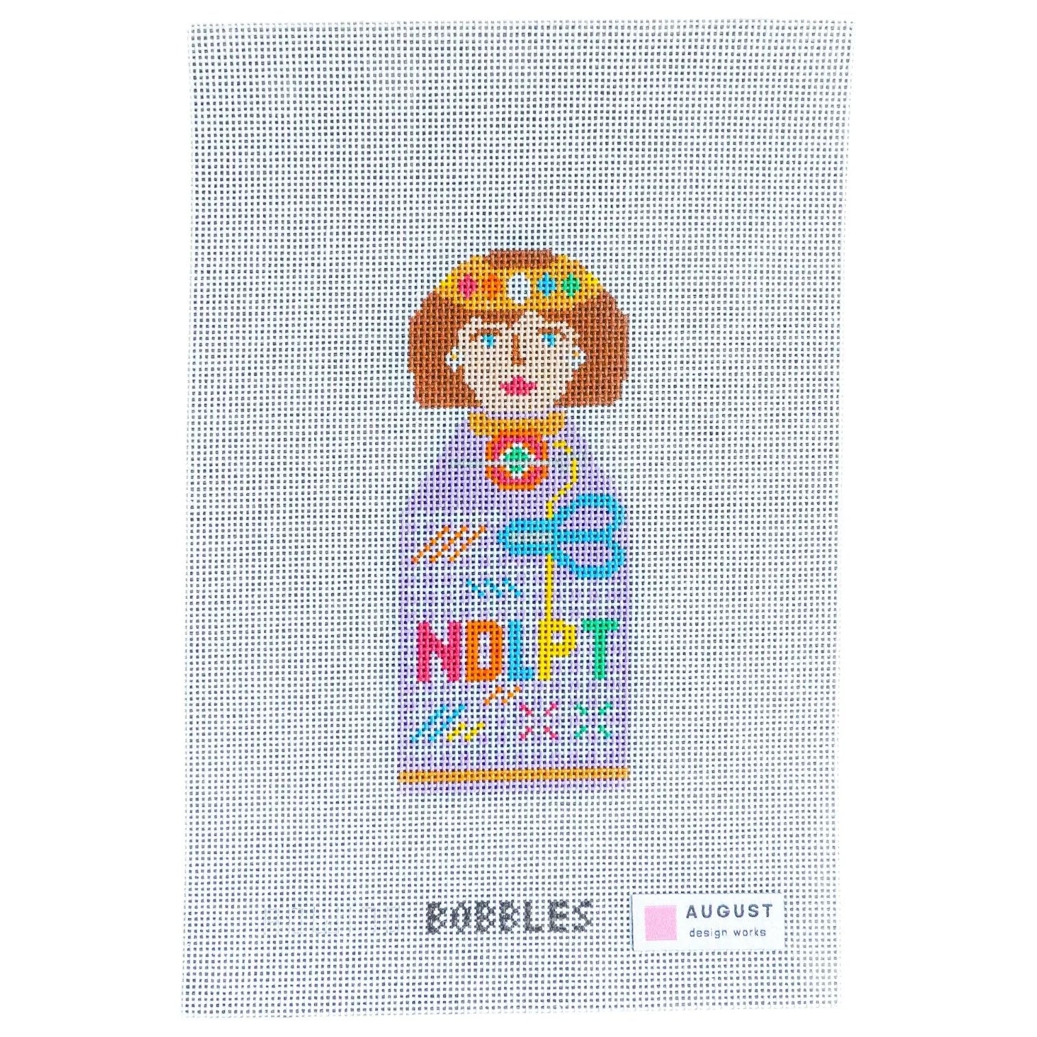 NDLPT Queen Bobble - Needlepoint Canvas (Wholesale)