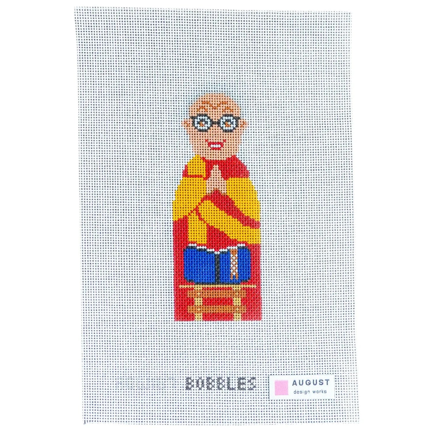 Dalai Lama Bobble - Needlepoint Canvas