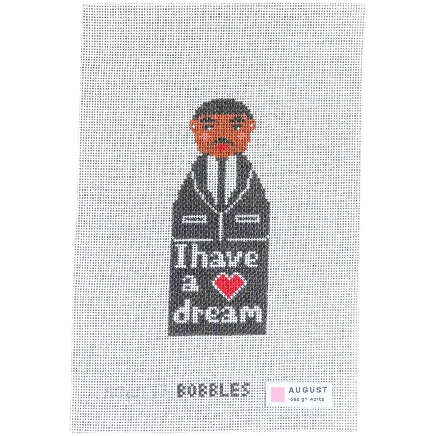 MLK Bobble - Needlepoint Canvas (Wholesale)