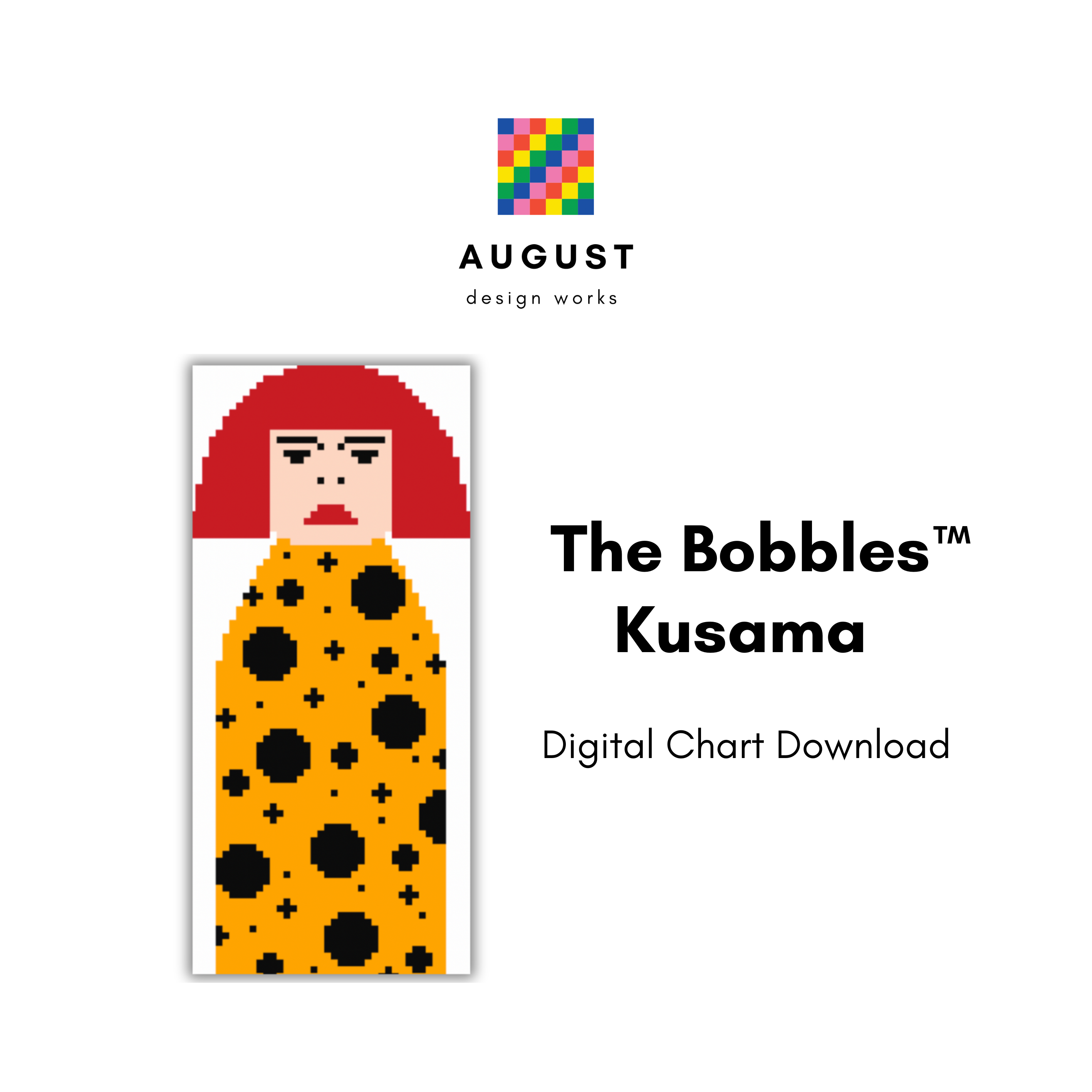 Kusama - The Bobbles™ - Digital Needlepoint Chart