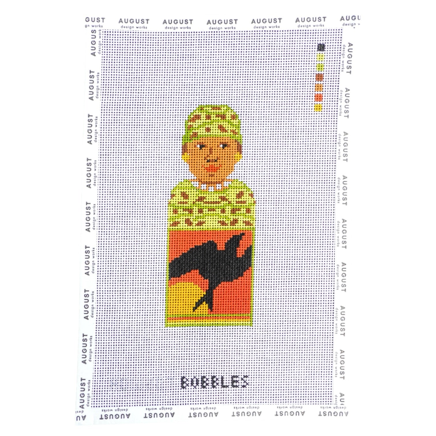 Maya Angelou Bobble - Needlepoint Canvas