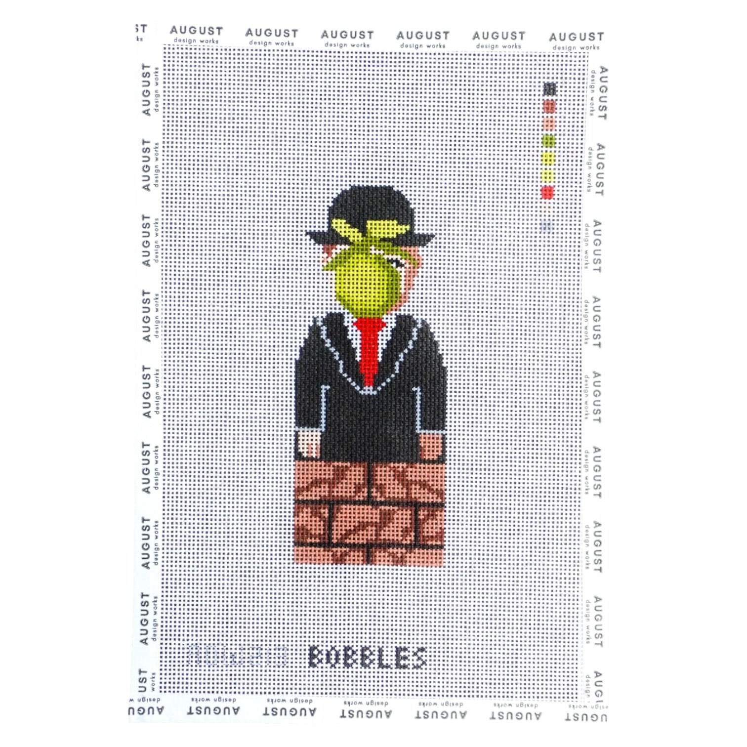 Magritte Bobble - Needlepoint Canvas
