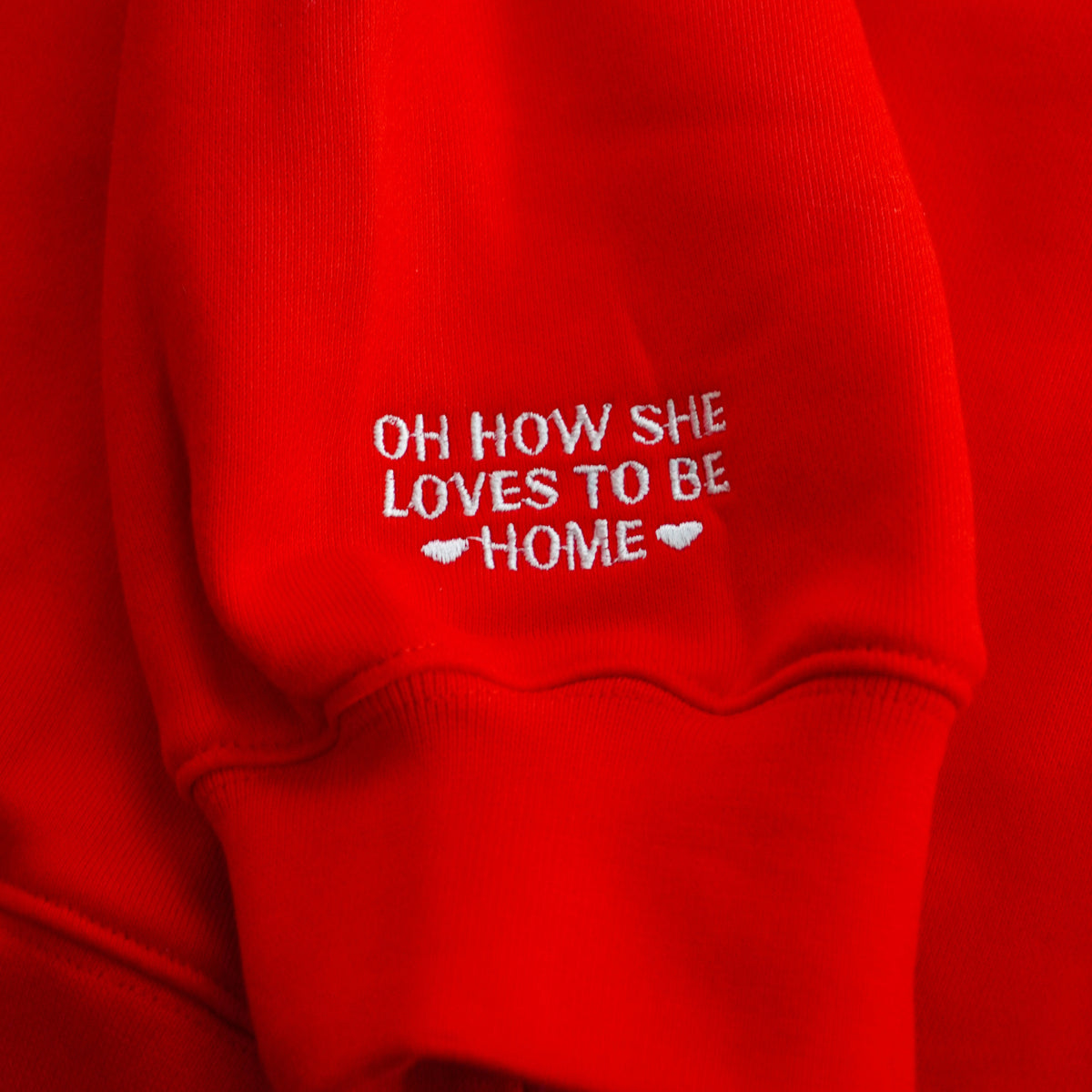 Oh How She Loves To Be Home™ - Mockneck Sweatshirt