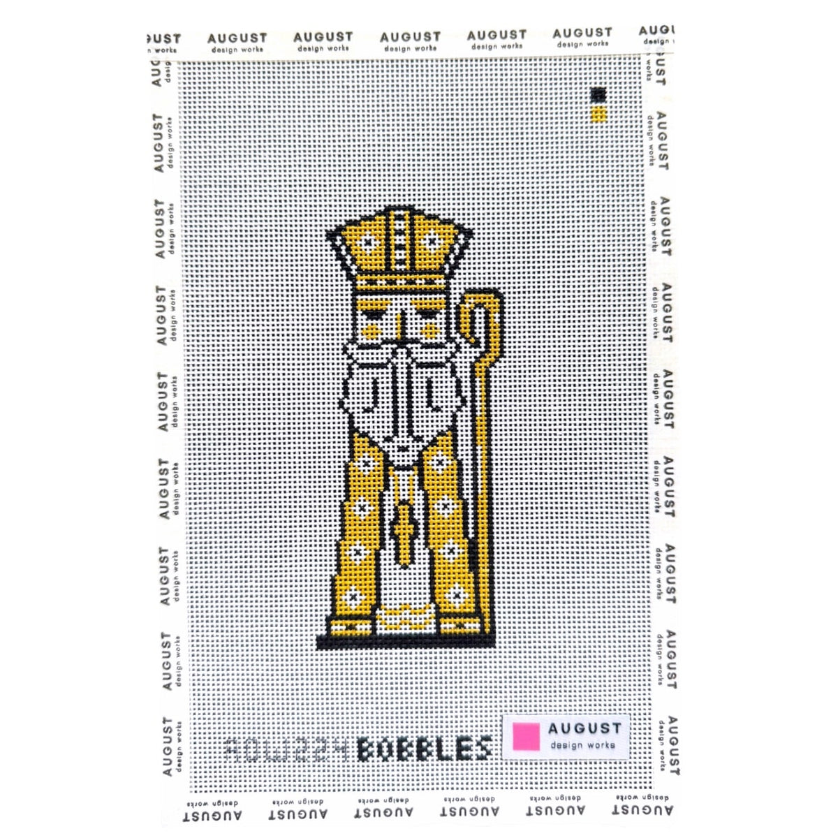 Bishop Chess Piece Bobble® - Needlepoint Canvas (Wholesale)
