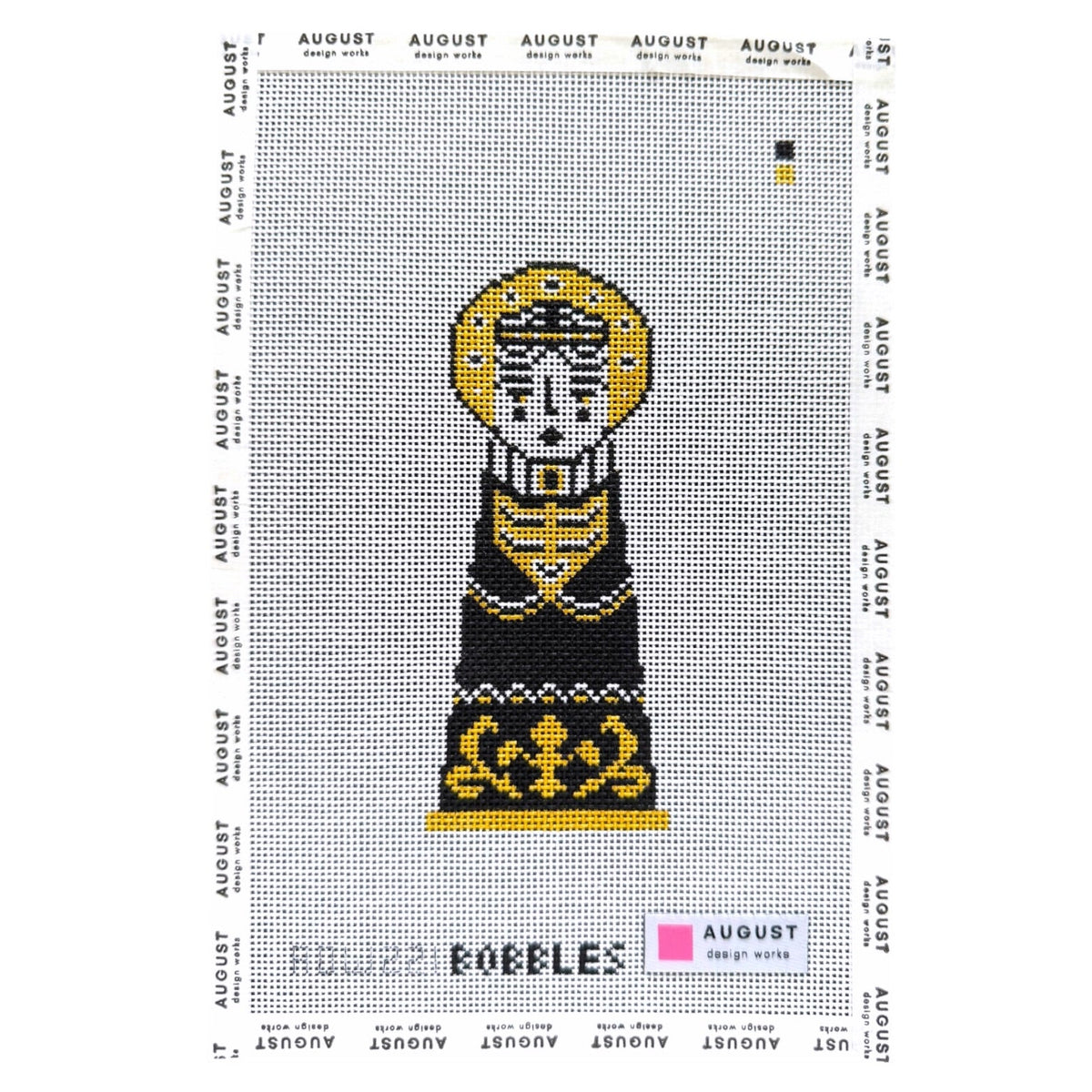 Queen Chess Piece Bobble® - Needlepoint Canvas (Wholesale)