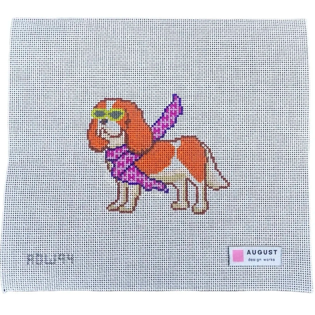 Bougie Cavalier King Charles - Needlepoint Canvas