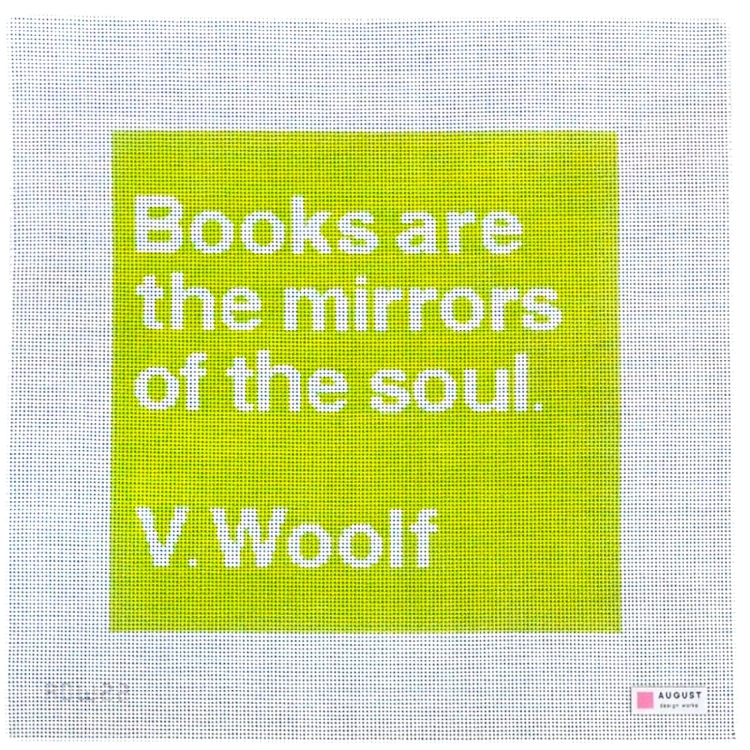 Mirrors of the Soul - Library Series - Needlepoint Canvas