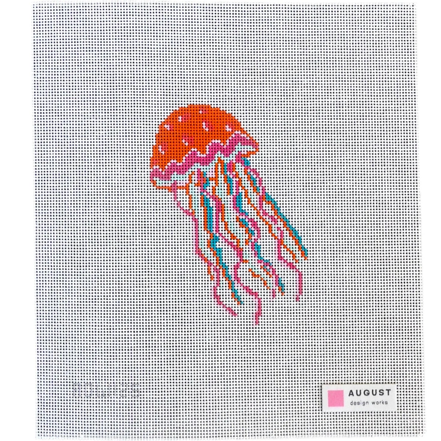 Jellyfish - Needlepoint Canvas