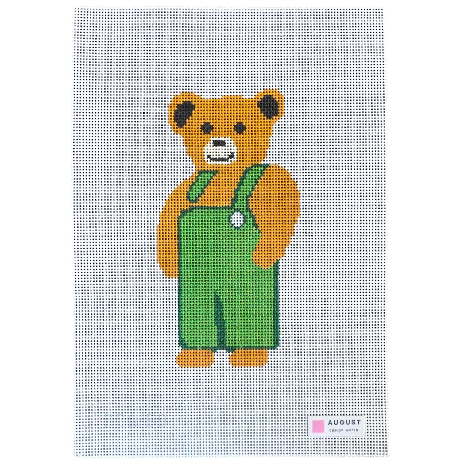Corduroy Bear - Needlepoint Canvas