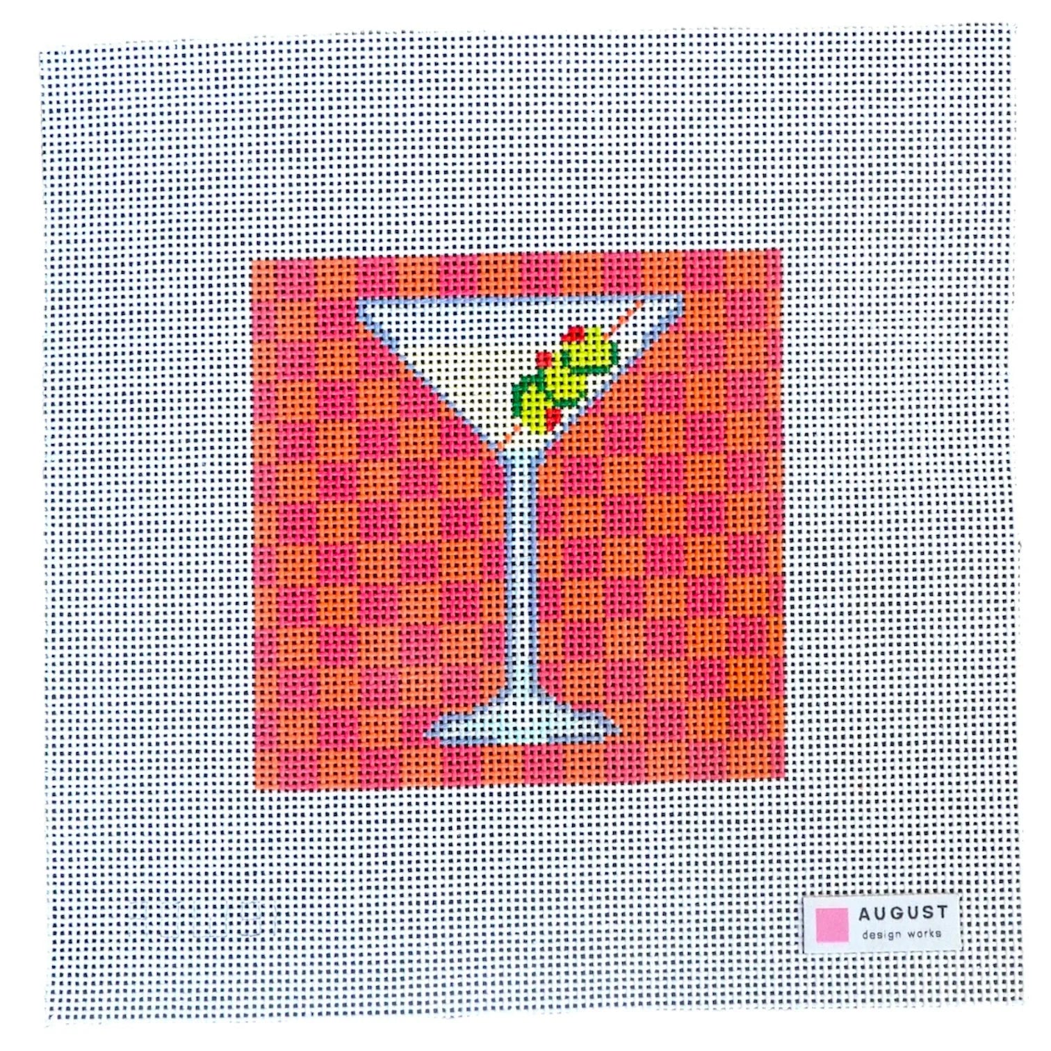 Dirty Martini - Needlepoint Canvas (Wholesale)