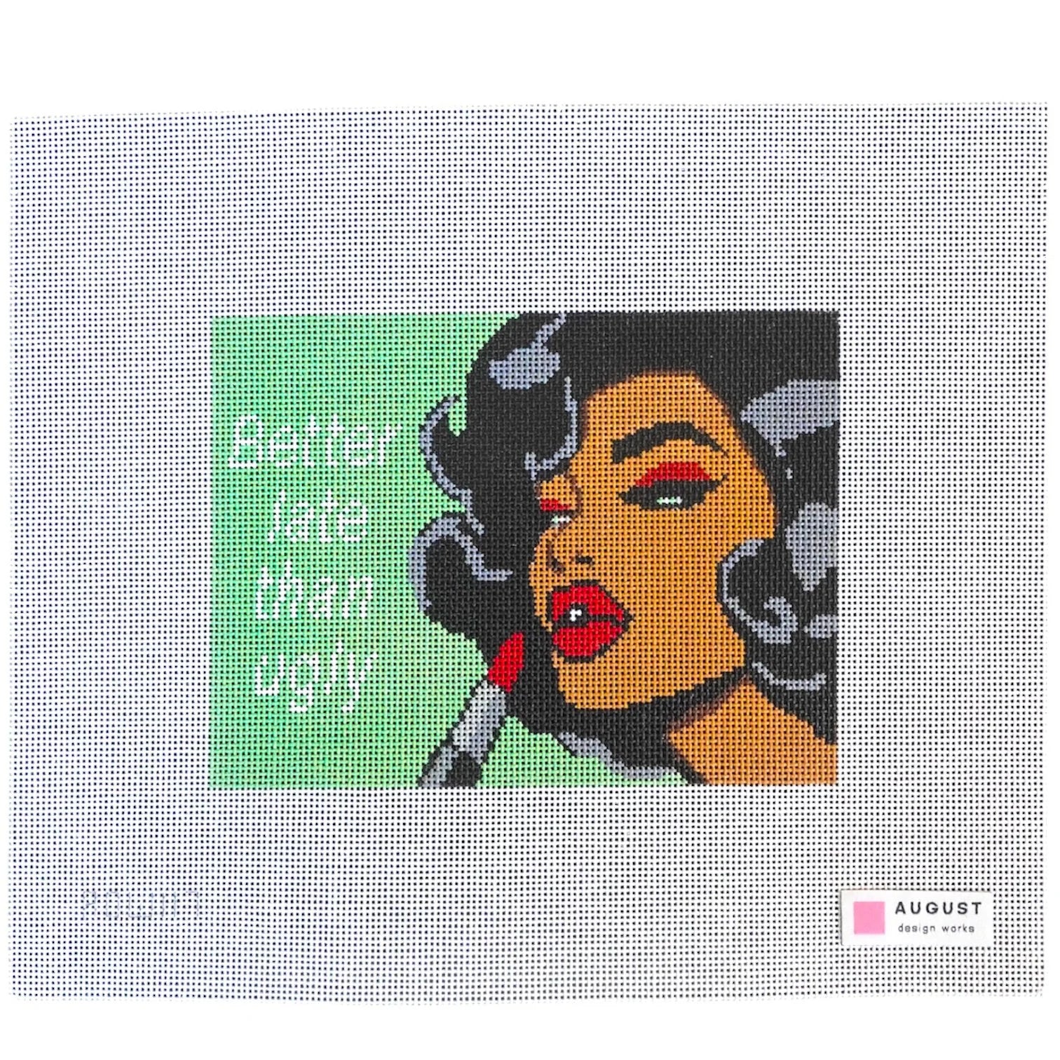 Better Late Than Ugly - Needlepoint Canvas