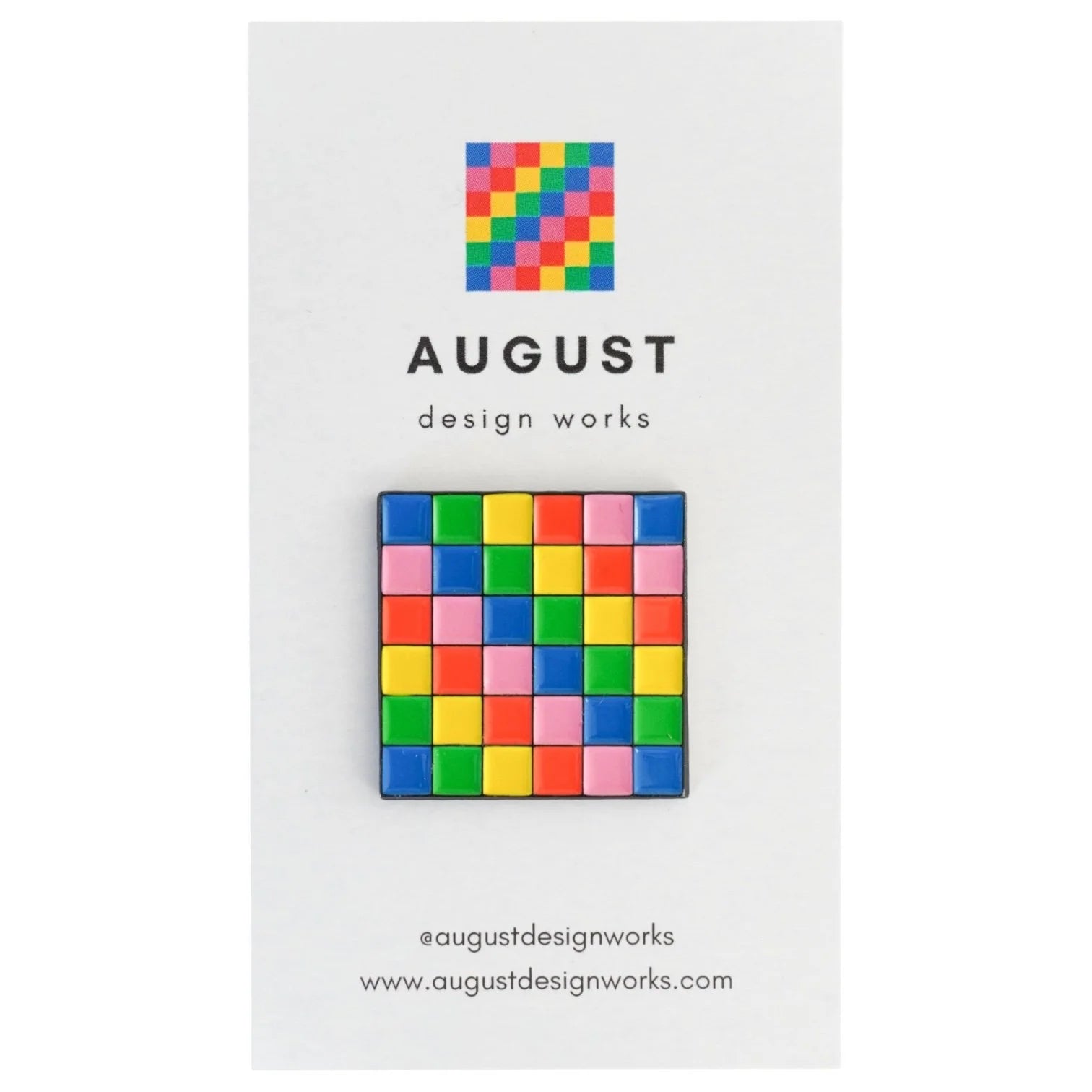 Rainbow Canvas Needle Minder