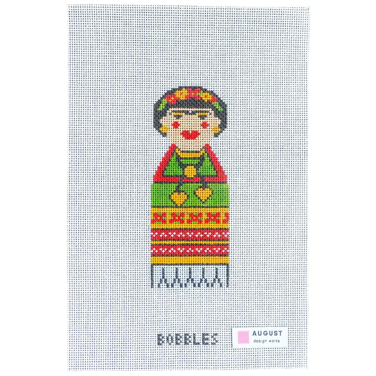 Frida Bobble - Needlepoint Canvas
