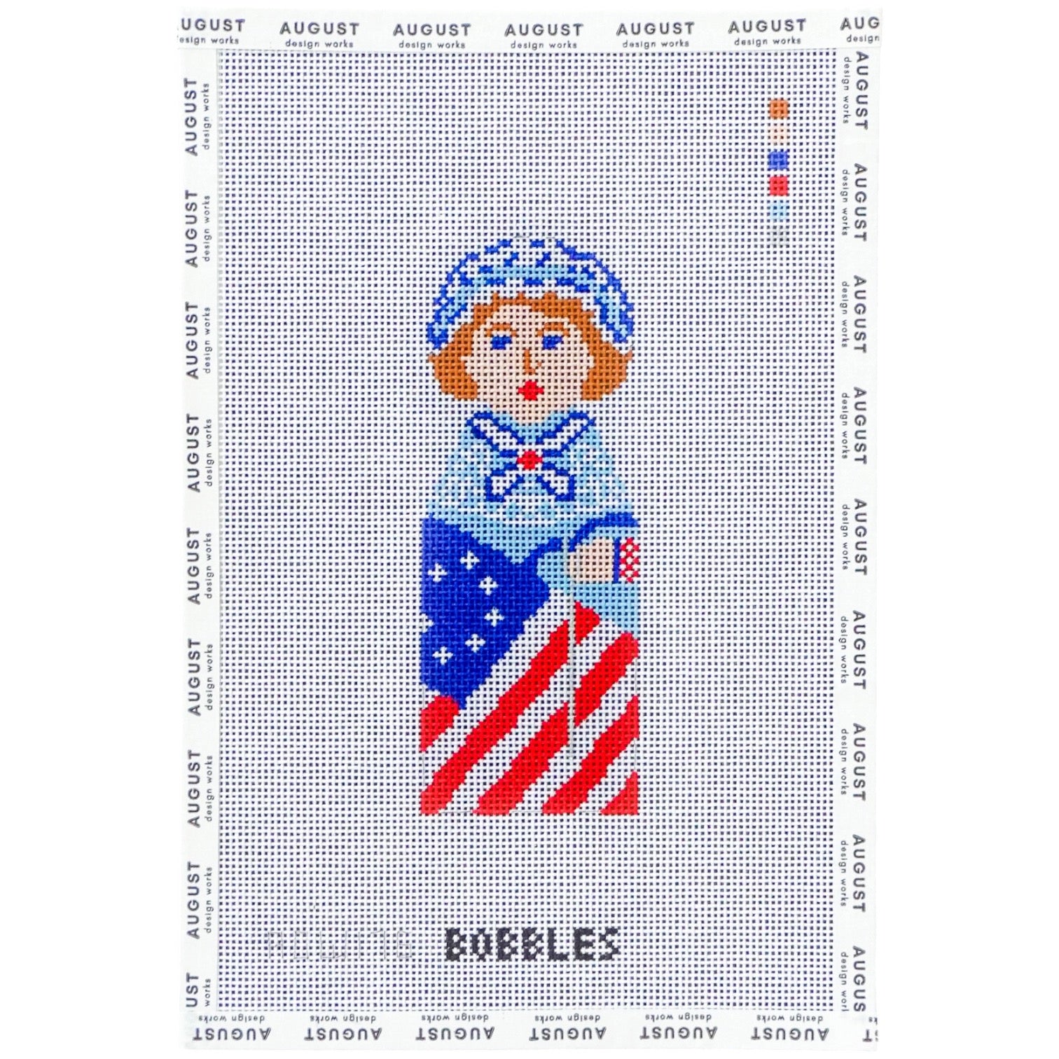 Betsy Ross Bobble - Needlepoint Canvas