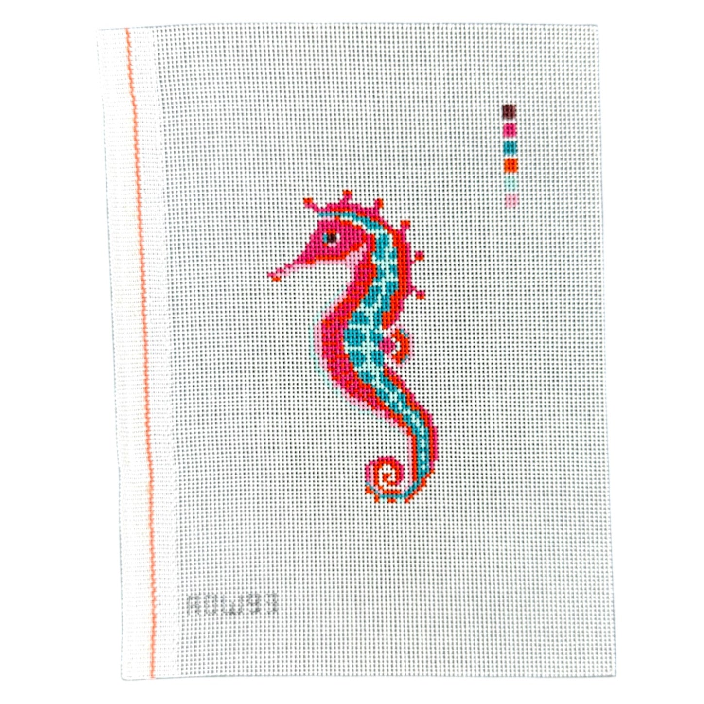 Seahorse - Needlepoint Canvas