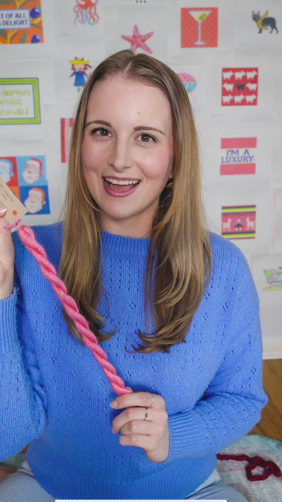 How to: Cut a Skein of Thread