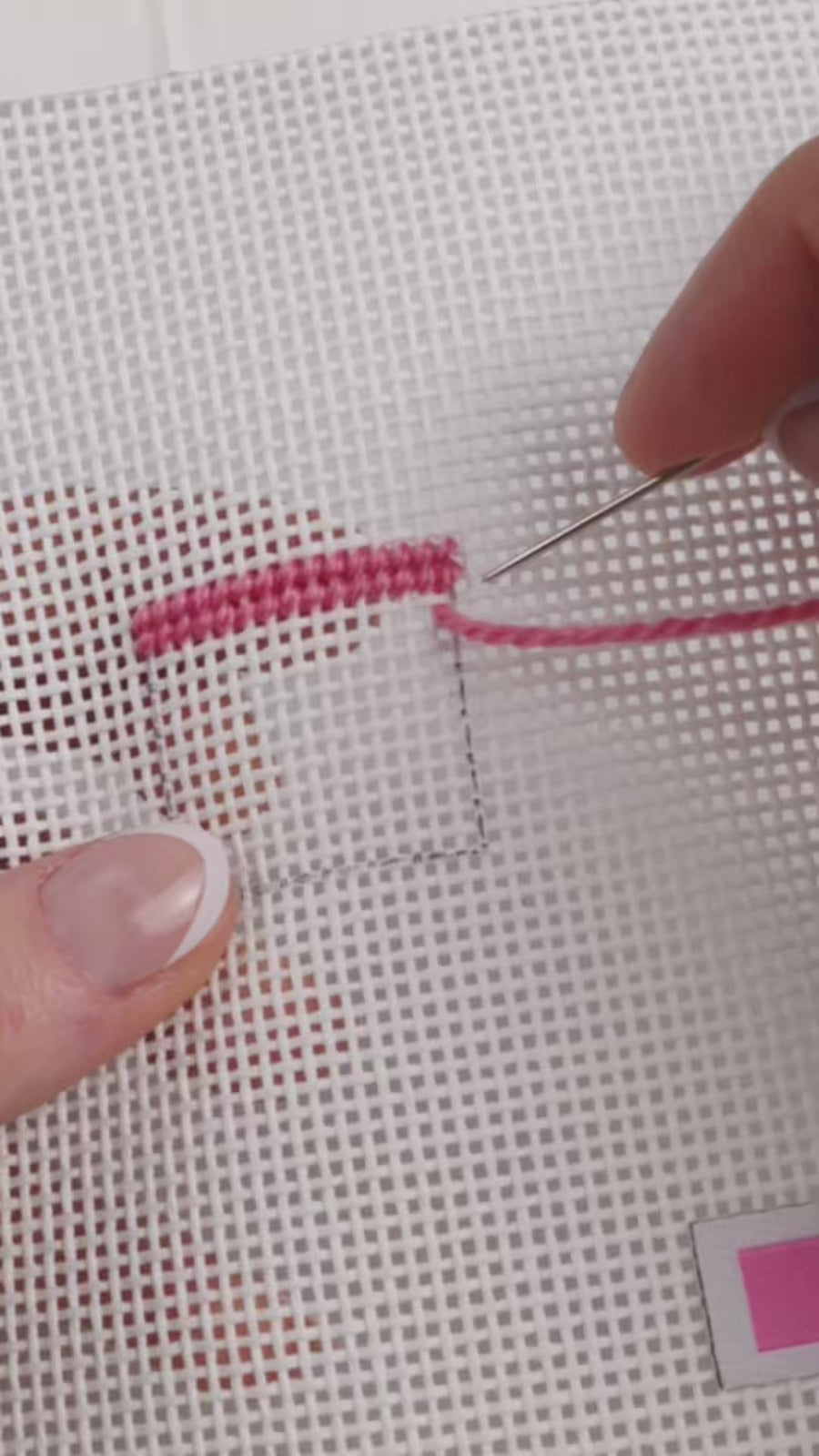 How to: Continental Stitch